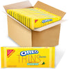 OREO Thins Lemon Creme Sandwich Cookies, Family Size, 12-13.1 oz Packs