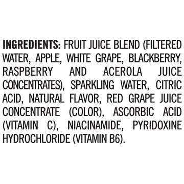 Izze Sparkling Juice, Blackerry, 1 Serving Per Container, Serving Size - 8.4 Fl Oz (248 Ml)