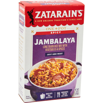 Zatarain'S Spicy Jambalaya, 8 Oz (Pack Of 12)