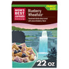 Mom'S Best Blueberry Wheatfuls Shredded Wheat Cereal, Made With Whole Grain, No Artificial Flavors Or Preservatives, 22 Oz Box