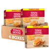 Town House Crackers, Oven Baked, Lunch Snacks, Family Size, Original (6 Boxes)
