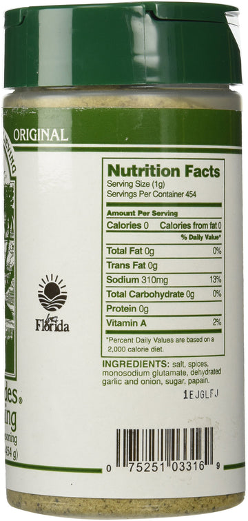 Everglades All Purpose Seasoning 16oz - Signature Blend of Herbs & Spices for Meats, Vegetables, Soups & More - Bold Southern Flavor