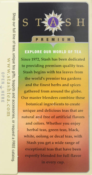 Stash Tea Tea Ginger Orange 18Bg