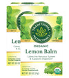 Traditional Medicinals Organic Lemon Balm Herbal Tea Calming and Supports Digestion (Pack of 2) - 32 Tea Bags Total