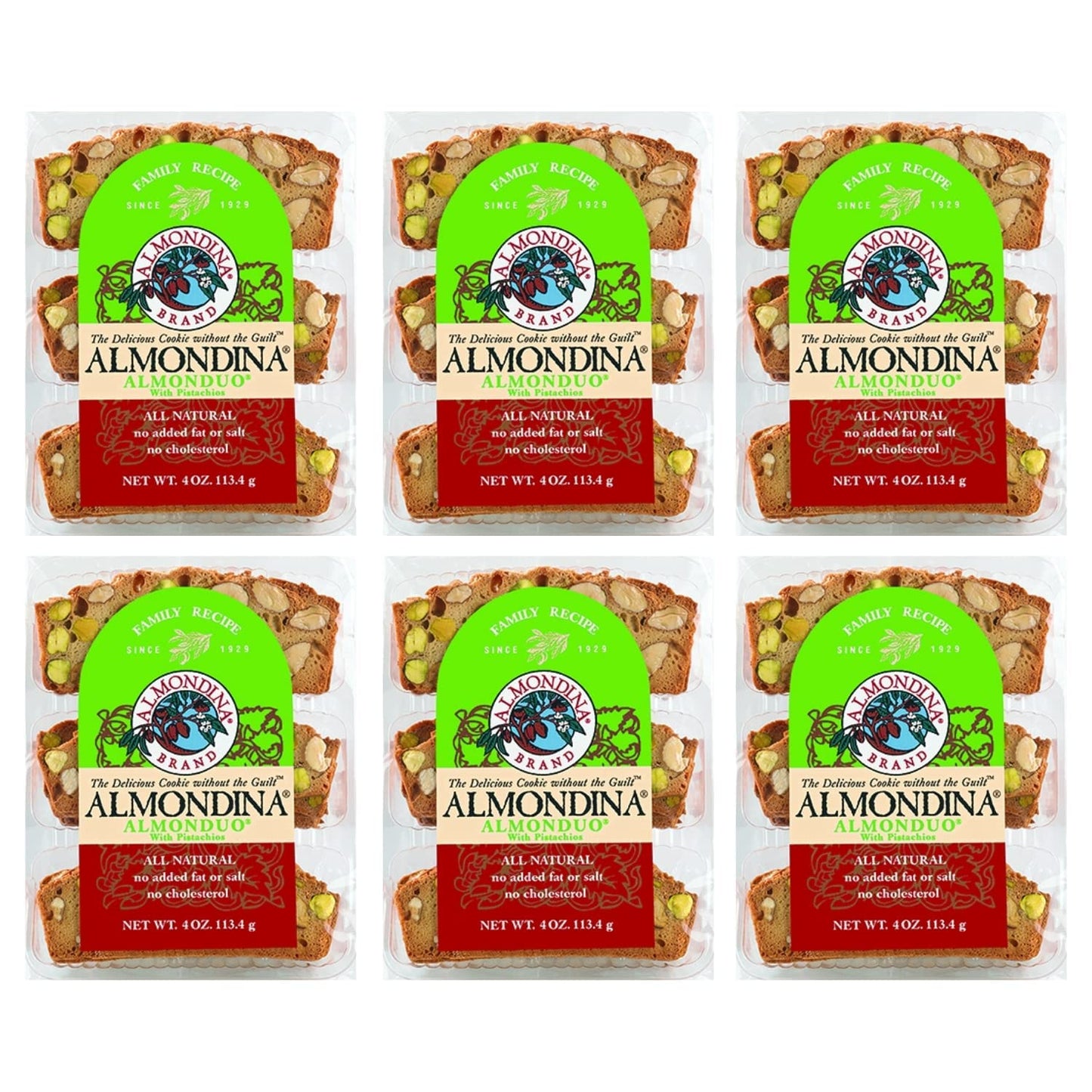 Almondina Cookie Biscuit Almonduo 4 Oz