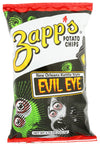 Zapp's New Orleans Kettle-Style Potato Chips, Evil Eye, 4.75 oz, 12 Pack