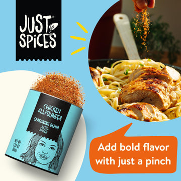 Just Spices Chicken Allrounder, 2.29 Oz I Poultry Spice Mix To Cook, Grill And Roast Chicken Like A Pro I Use As Spice Mix, Dry