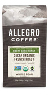 Allegro Coffee Decaf Organic French Roast Whole Bean Coffee, 12 Ounce (Pack Of 1)