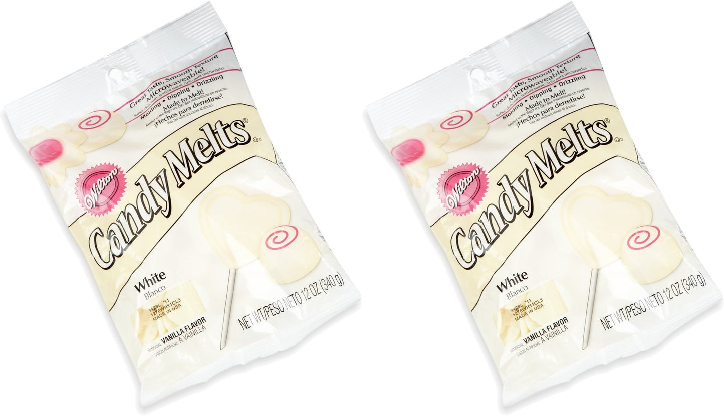 Wilton White Candy Melts, 12-Ounce, Pack Of 2