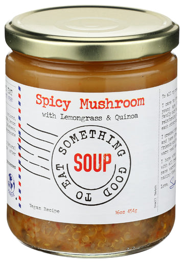 Something Good To Eat Spicy Mushroom with Lemongrass & Quinoa Soup, 16 OZ