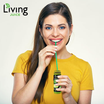 O2 Living Health Juices: Cold Pressed Juice - No Added Sugar Or Water Fresh Juices -Nutrient-Packed Fruit & Vegetable Juice, Fru