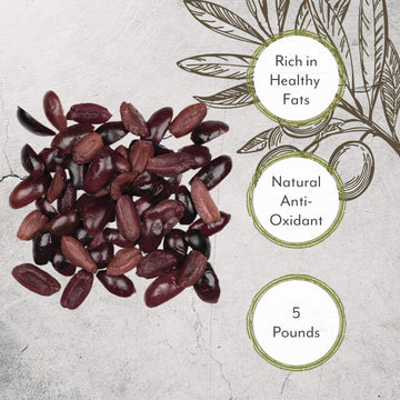 Roland Foods Kalamata Olive Wedges From Greece, Specialty Imported Food, 5 Pound, Pack of 1