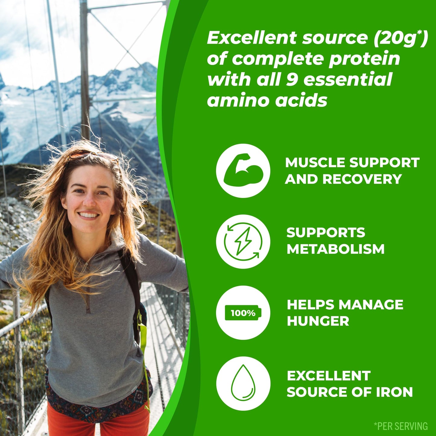 Orgain X Justins Organic Vegan Nut Butter Protein Powder, Vanilla Almond Butter- 20g Plant Protein, 1g Sugar, Gluten Free, No