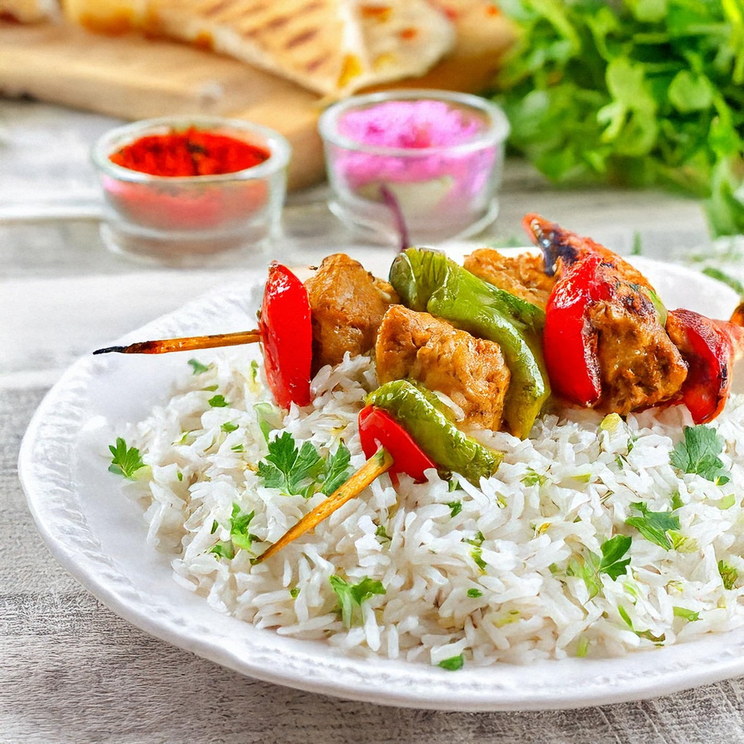 Golden Crown White Basmati Rice - 32 Oz (2Lb), Premium Quality Gluten-Free, Kosher & Halal, Naturally Aged Long Grain Non-Sticky