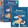 Amara Organic Baby Food - Stage 2 - Oats & Berries - Baby Cereal To Mix With Breastmilk & Water - Shelf Stable Baby Food Pouches