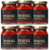 Mina Harissa Hot Sauce, Gourmet Moroccan Heat, Homestyle Spicy Red Chili Harissa Paste With Tangy Twist, 10 Oz (Pack Of 6) Harissa Sauce, Excite Your Senses With Mina Harissa Seasoning