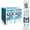 PURE KICK Energy Singles To Go Drink Mix, Jolly Rancher Blue Raspberry, 72 Packets (12 Boxes, 6 Packets Each)