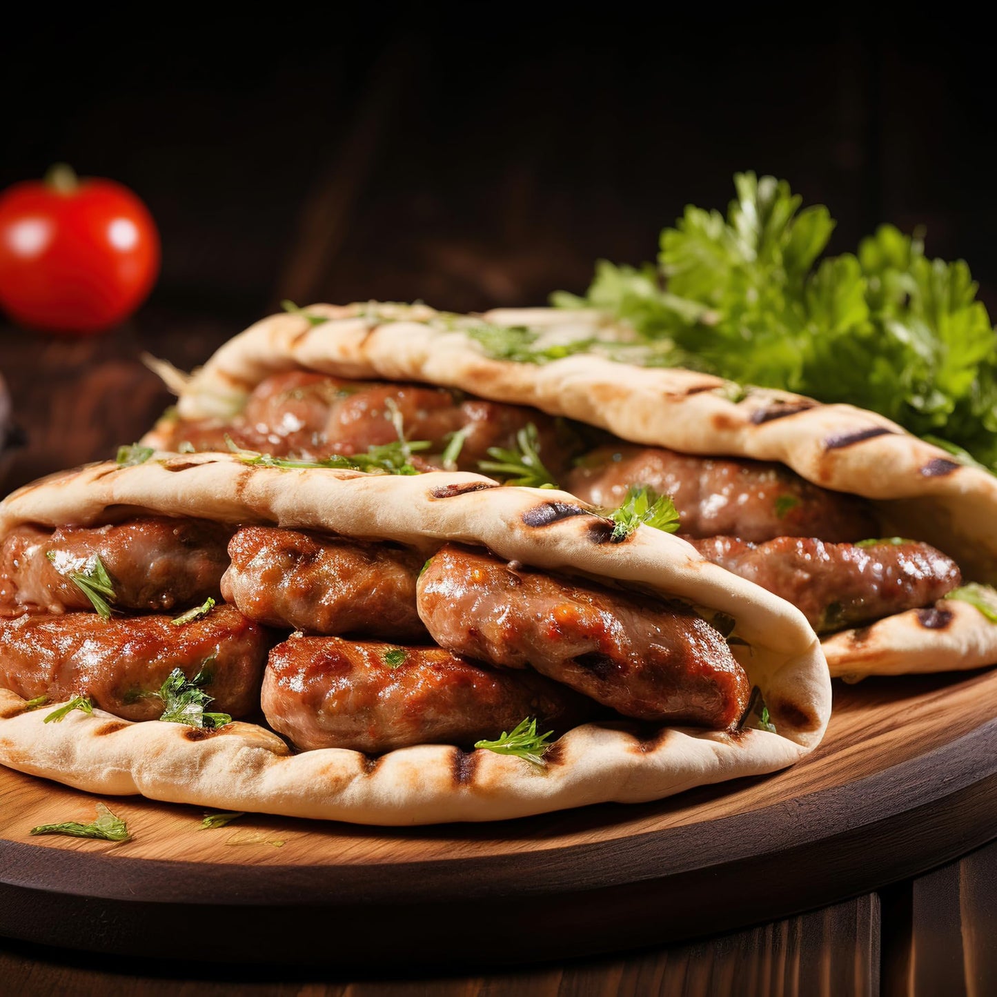 Meatcrafters Lamb Merguez Sausage With Fennel & Mint, No Antibiotics, Preservative Free, 12Oz (4-Pack, 16 Total Links)