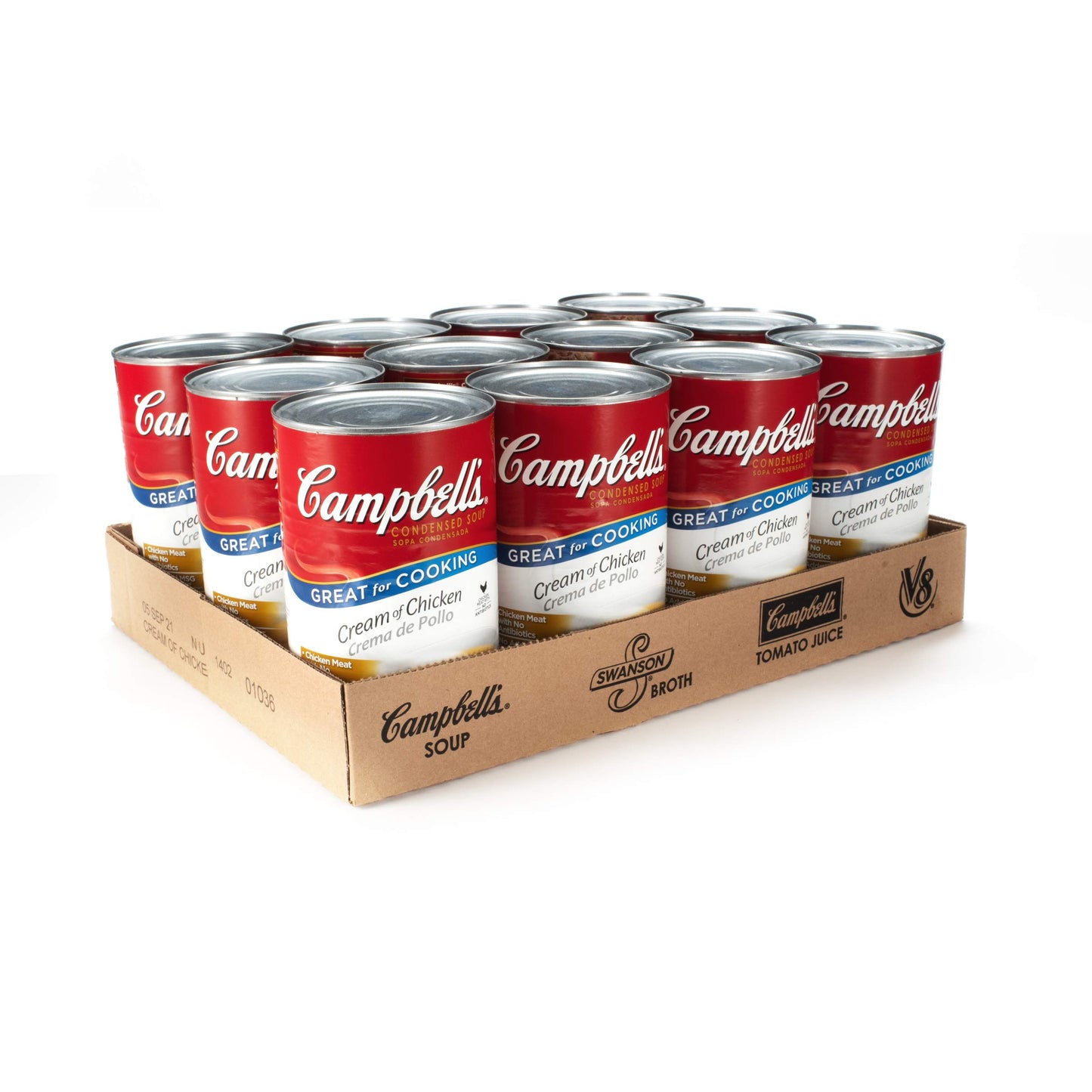Campbell'S Classic Condensed Cream Of Soup, Chicken, 50 Ounce (Pack Of 12)