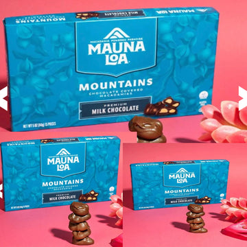 Mauna Loa Premium Hawaiian Roasted Macadamia Nuts, Milk Chocolate Flavor, 5 Fl Oz