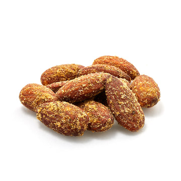 Yupik Jalapeno Cheddar Flavored Roasted Almonds, 1 Lb, Vegan, Savory Smokey Flavored Nuts, Non Gmo, No Preservatives Or Artifici