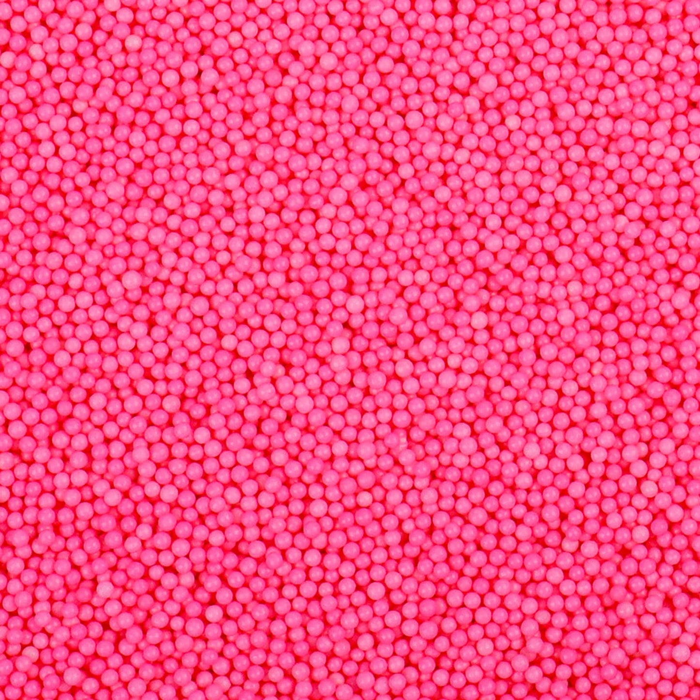 Pink Nonpareils Sprinkles - 2mm Edible Mini Pearl Sprinkles for Cake Decorating, Cupcake, Cookie, Baking, Donuts, Ice Cream Topp