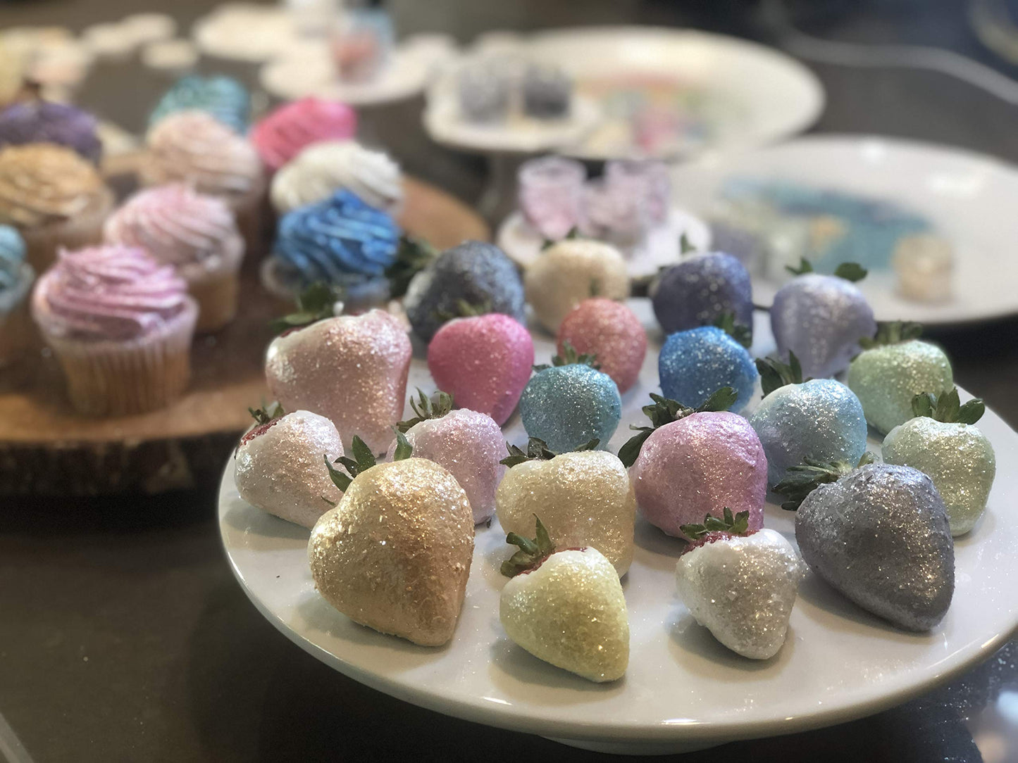 Bakell Tinker Dust - White Pearl (5G 1X Jar) | Edible Glitter For Cakes, Cupcakes, Cake Pops, Drinks