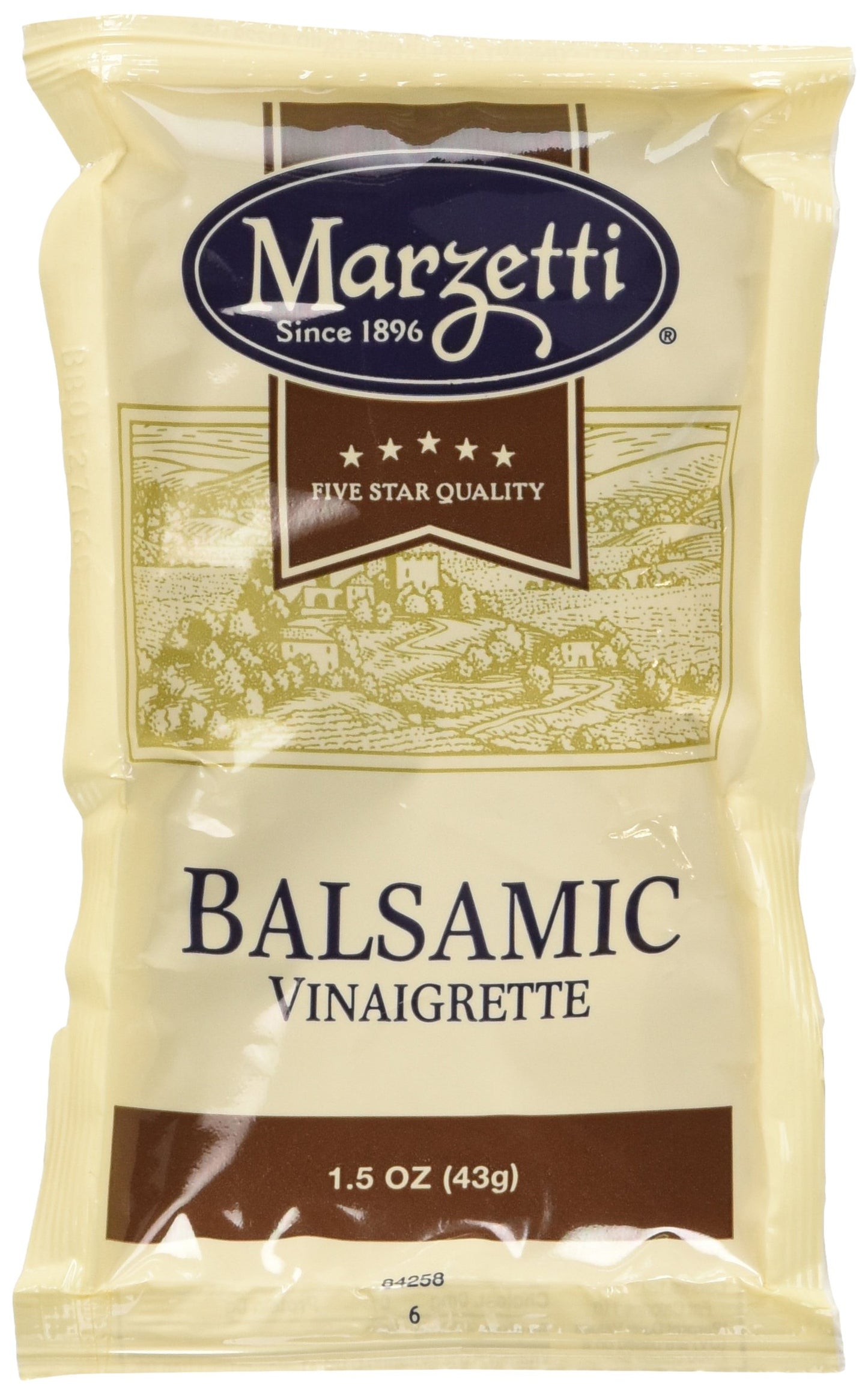 Marzetti Balsamic Vinaigrette Dressing, 1.5 Ounce, Pack of 60
