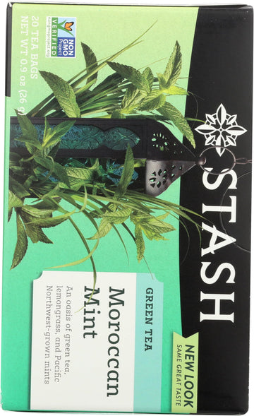 Stash Tea, Tea Moroccan Mint, 20 Count
