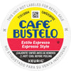 Caf Bustelo Coffee Espresso Style Dark Roast Coffee 36 K Cups For Keurig Coffee Makers