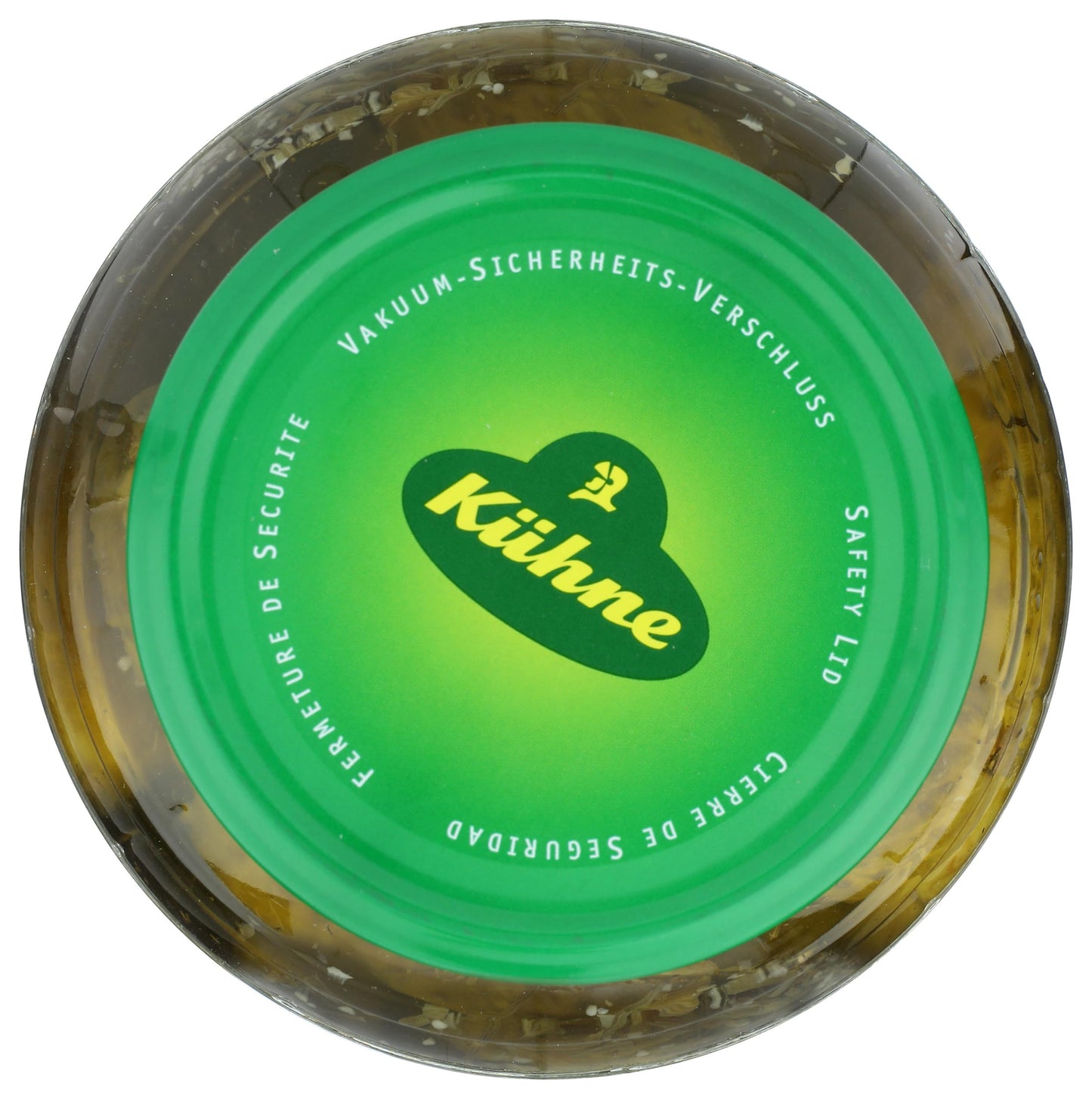 Kuhne Barrel Pickles, Garlic, 35.9 Oz.