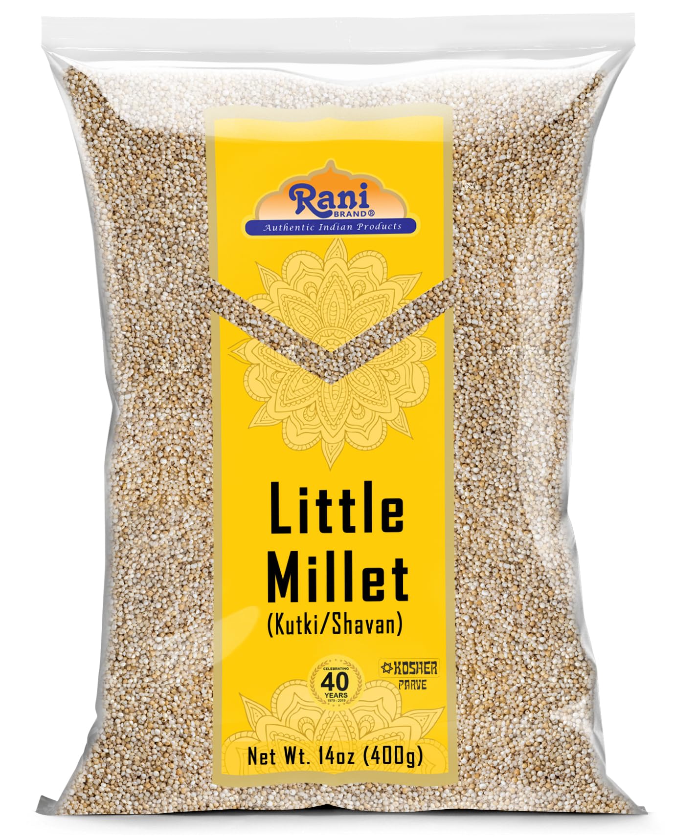 Rani Little Millet (Panicum Sumatrense) Whole Ancient Grain Seeds 14oz (400g) ~ All Natural | Gluten Friendly | NON-GMO | Kosher