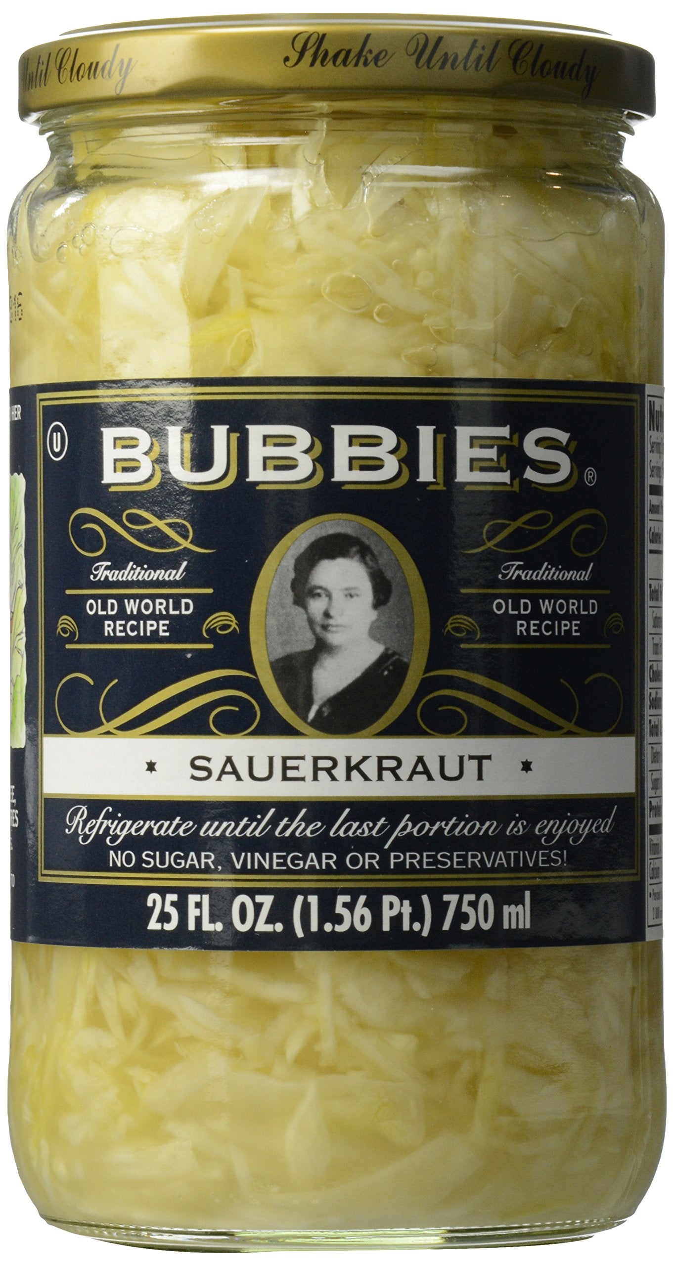 Bubbies, Sauerkraut, 25 Oz