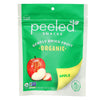Peeled Snacks Organic Dried Fruit, Apple, 2.8 oz., Pack of 12 Healthy, Vegan Snacks for On-the-Go, Lunch and More