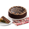 DAVIDS COOKIES Chocolate Fudge Cake - 10 Inch Birthday Cake for Delivery