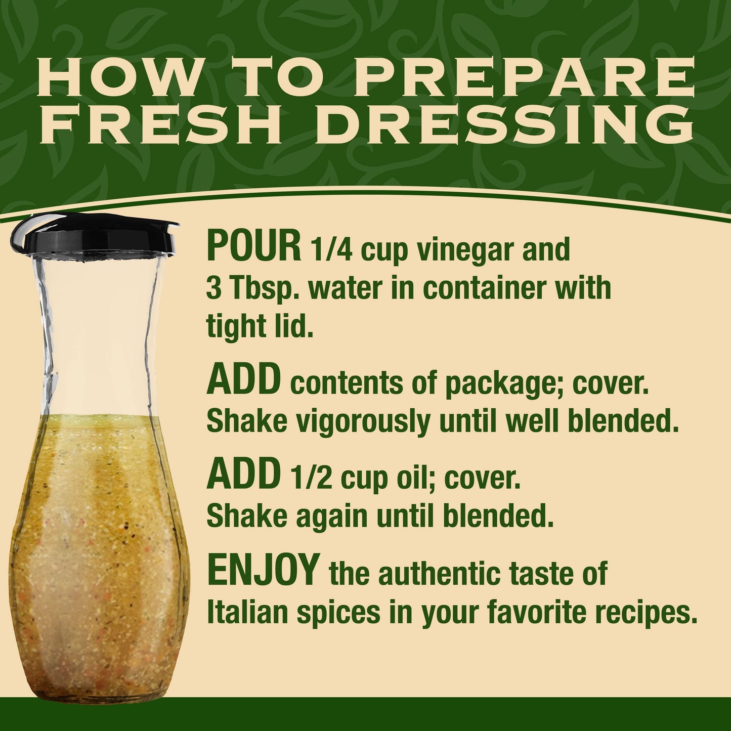 Good Seasons Garlic & Herb Salad Dressing & Recipe Mix (0.75 Oz Envelopes, Pack Of 24)