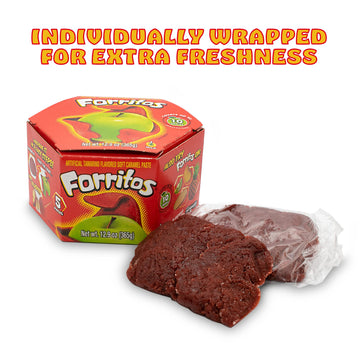 Zumba Pica Forritos - Tamarind Flavor Soft Caramel Paste For Apples - Tamarind Paste To Cover Apples - Tamarindo Mexican Candy -