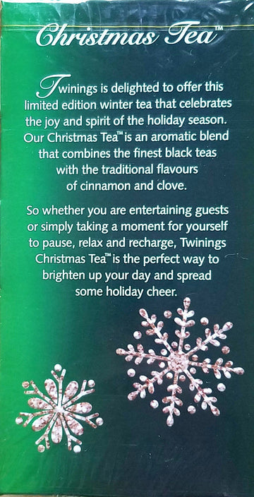 Twinings Of London Holiday Variety Tea Bag Pack, Peppermint Cheer, Holiday Berry, Christmas Tea, Winter Spice, 20 Count (Pack Of