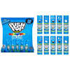Push Pop Halloween Candy - Individually Wrapped Bulk Blue Lollipops - 10 Ct Hard Candy In Blue Raspberry Flavor, Fun Candy For K