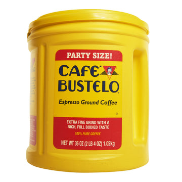Caf Bustelo Espresso Dark Roast Ground Coffee, 36 Ounce (Pack of 3)