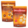 Drizzilicious Mini Rice Cakes - Rice Crisps, Healthy Snack For Adults And Kids, Flavored Rice Cakes, Vegan, Gluten Free, 90 Calo