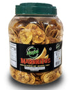 Nezka Sweet Plantain Chips - Delicious Crunchy Snacks And Side Dish - Jar Of 28 Oz