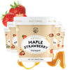 Mylk Labs Maple Strawberry Protein Oatmeal Cups, Whole Grain, Low Sugar, High Fiber Breakfast with Superfoods, Quick & Easy, On