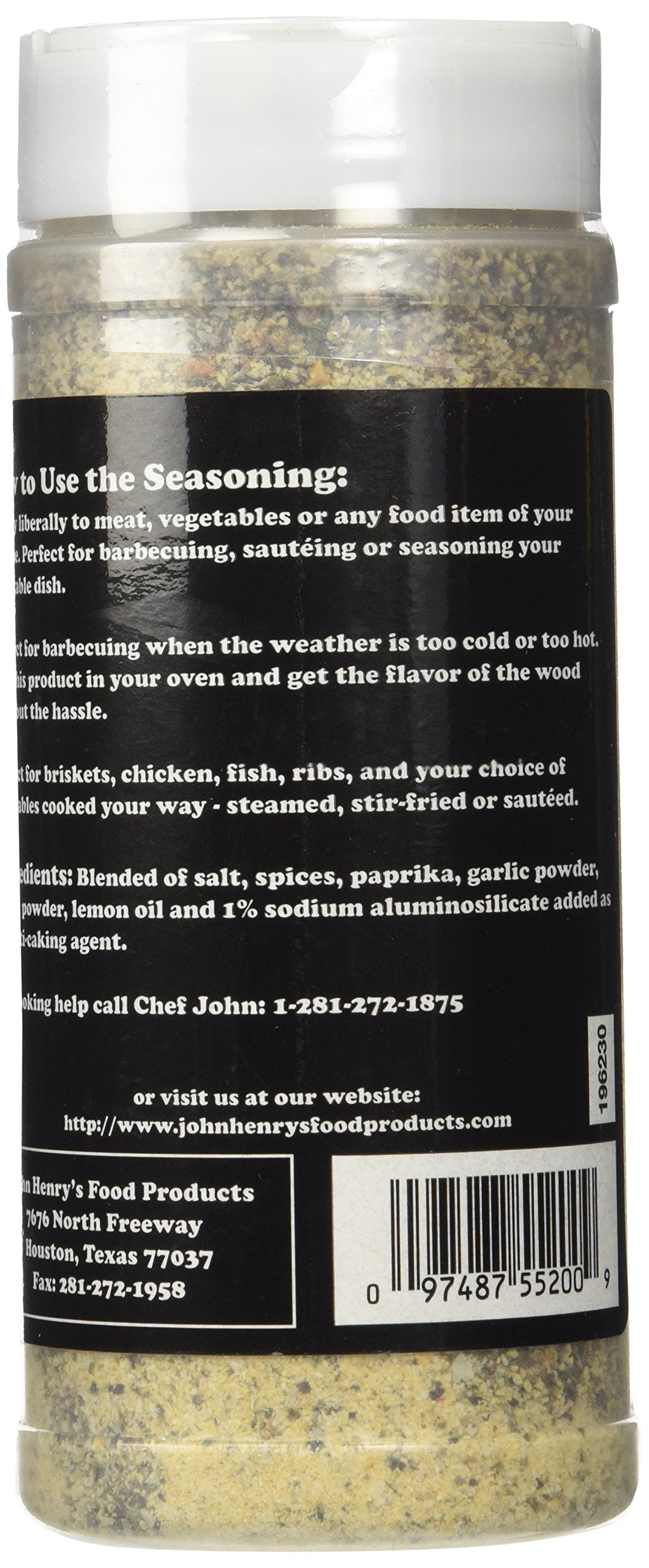 John Henry's Mojave Garlic Pepper Rub, 11.5oz