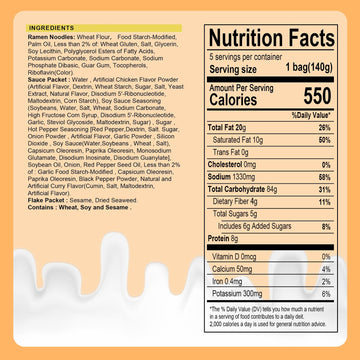 Samyang Carbonara Flavor Buldak Ramen Pack Of 5