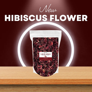 Zavbe Hibiscus Tea 1Lbs Dried Hibiscus Flower Perfect For Hibiscus Tea Loose Leaf, Flor De Jamaica, Cut And Sifted Packaged In R