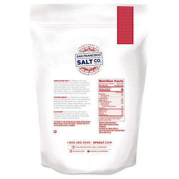 Sherpa Pink Himalayan Salt - 2 lb. Bag Coarse Grain - for Grinders and Salt Mills