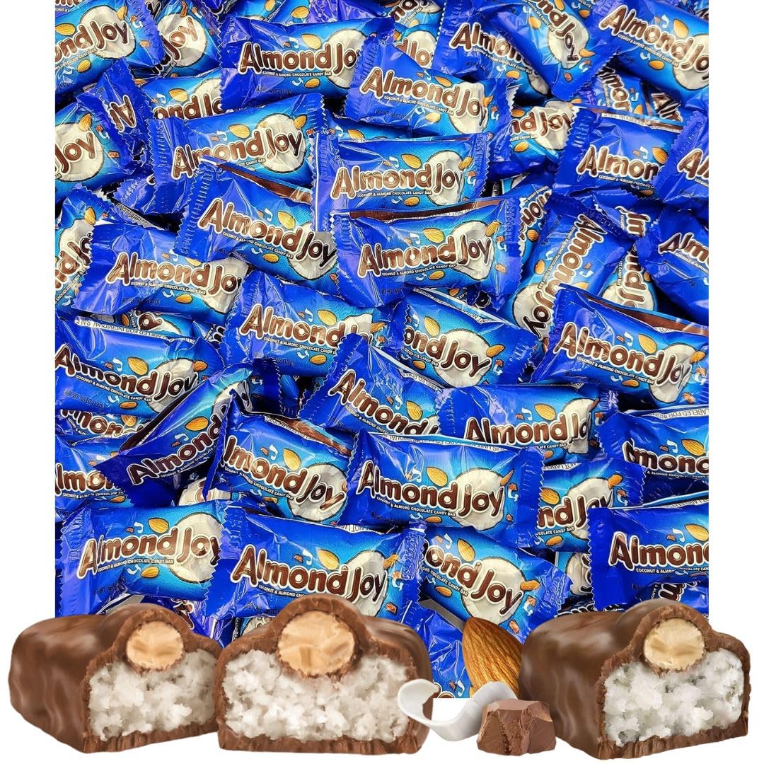 Almondjoyminiature Bars - Coconut And Almond Milk Chocolate Candy – Over 65 Individually Wrapped Pieces – 2-Pound Bulk Pack