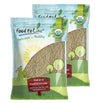 Food to Live Organic Long Grain Brown Rice, 25 Pounds - Non-GMO, Whole Grain, Raw, Non-Irradiated, Kosher, Vegan, Bulk. Chewy Te
