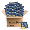 Moon Lodge 21 Pack Sour Cream & Onion Potato Chips - Kosher & Halal Snacks for All Ages, Perfect for Parties & Movie Nights (1.5